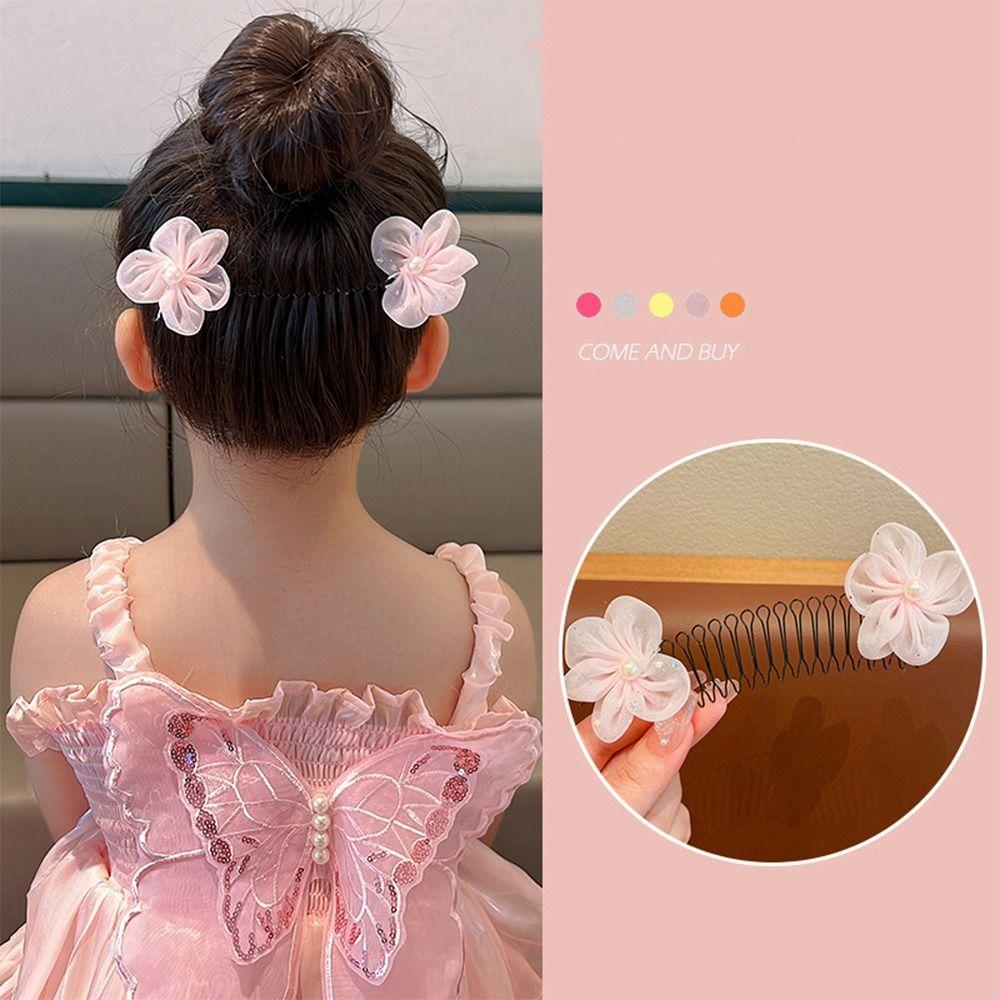 Teeth Invisible Extra Hair Holder Fixed Combs U Shape Hair Styling Comb Cute   Girls