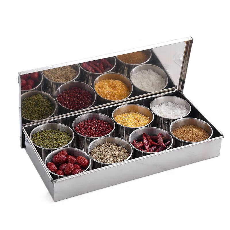 Kangfutao Stainless Steel Spice Container Set