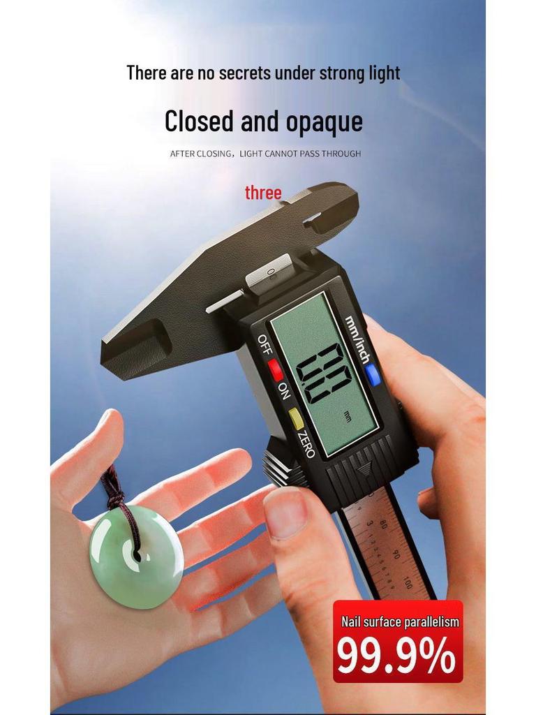High-Precision Digital Vernier Caliper for Industrial, Jewelry, and Household Use
