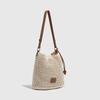 Newest Minimalist Summer Beach Woven Handles Tote Bag For Women Large Capacity Handmade Travel  Shoulder Crossbody Bag CLE
