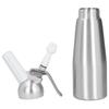 Aluminiumslegering Flødeskumssprøjte Skummere Dispenser Kage Dessert Værktøj med 3 Dekorationstyler