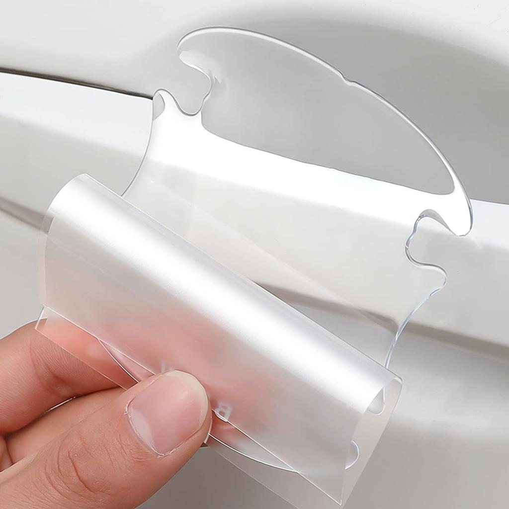 RICISUNG Car Door Handle Protector, 4+4 Pcs Car Door Handle Car Outdoor Door Handle