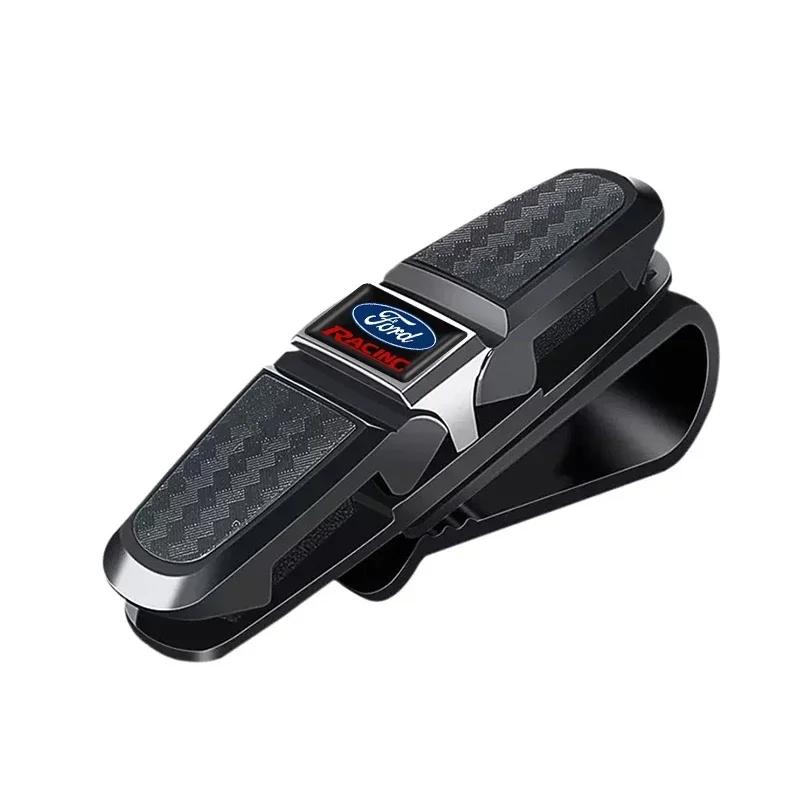 

Car Sticker 2025 Hot For Ford Car Sunglass Holder for Car Visor Sunglasses Eyeglass Holder For Ford Focus 2 MK1 MK3 Mondeo MK4 F