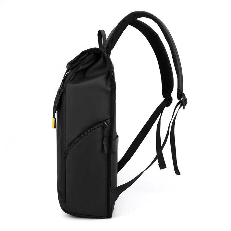 Men's Large Capacity Roll-Up Nylon Backpack - New Style, Foldable, Leisure Bag
