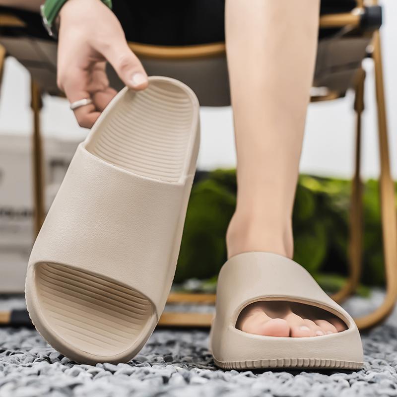 Fashion Unisex House Shoes Non-Slip thick Soft Platform Slide Sandals for Women Men Indoor Outdoor Shower Bathroom Slipper for Adult