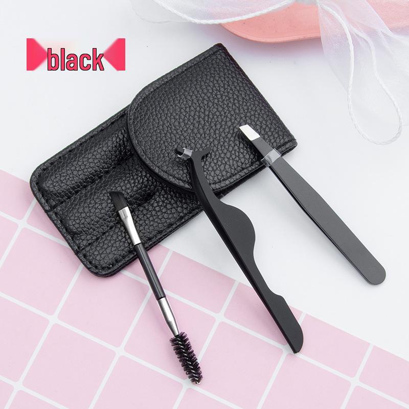 

Набор косметических инструментов из нержавеющей стали: Портативный триммер для бровей, пинцеты, инструменты для макияжа, набор из 3 штук