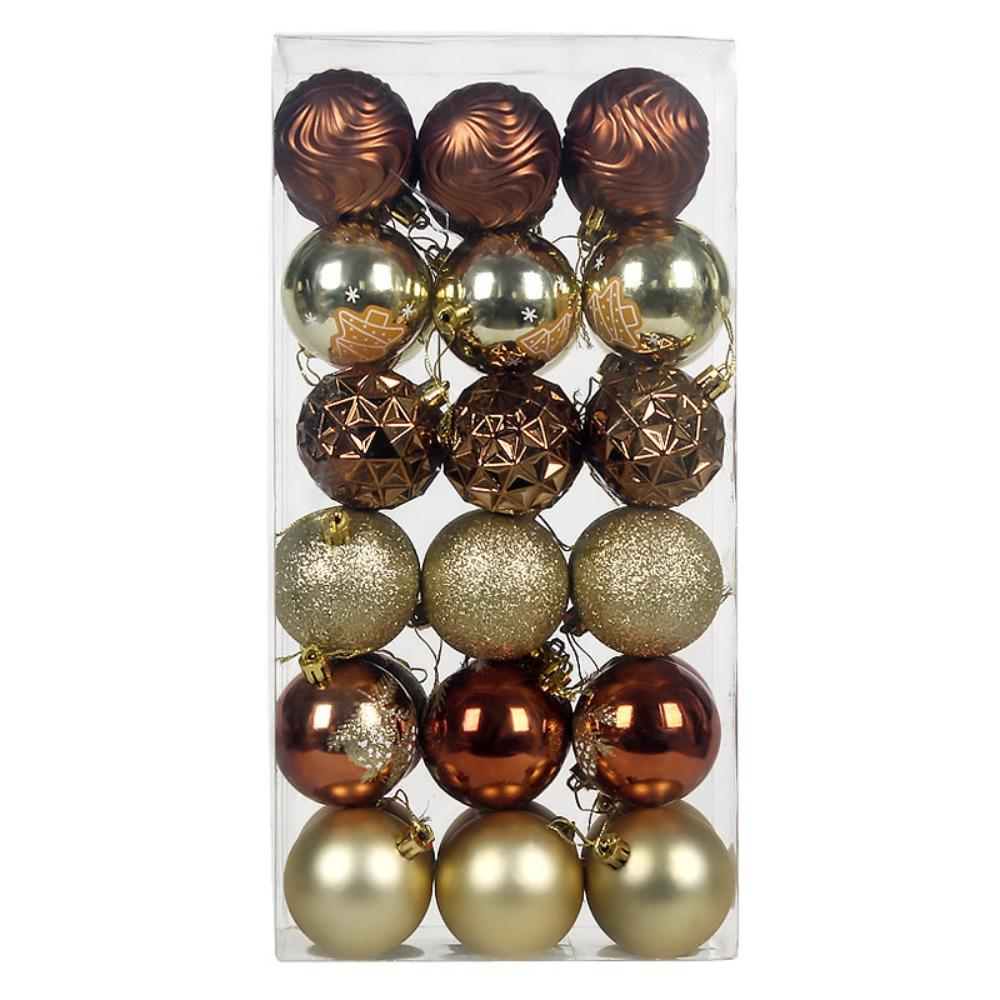 36PCS Hanging Design Xmas Tree Ornaments Tree Decor Set Christmas Pendent Ornaments For Home Decor