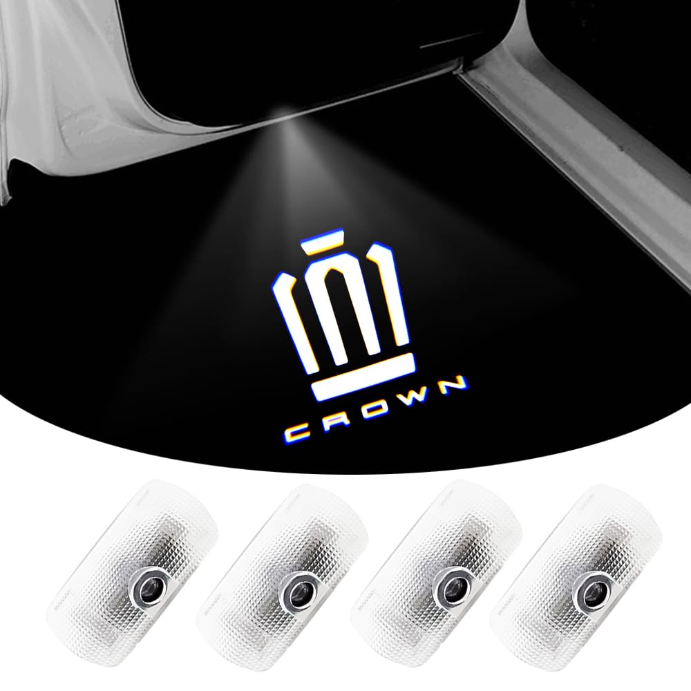 

Новый 16-й Поколение Toyota Crown Подсветка Двери Приветственная Подсветка с LED Логотипом Toyota Crown 16-го Поколения Подсветка Двери Автомобиля Включает Подсветку,