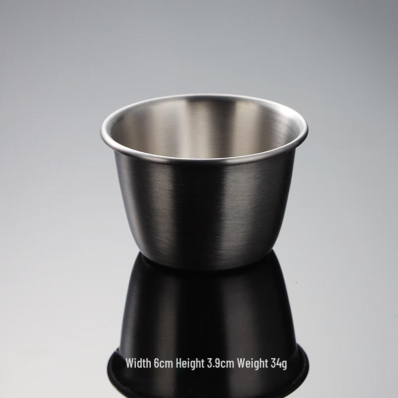 Qianxing 70ML 304 Stainless Steel Sauce Dishes with Colorful Silicone Lids