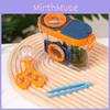 Childrens Outdoor Exploration Toys Insect Observation Kit Orange Double Lens