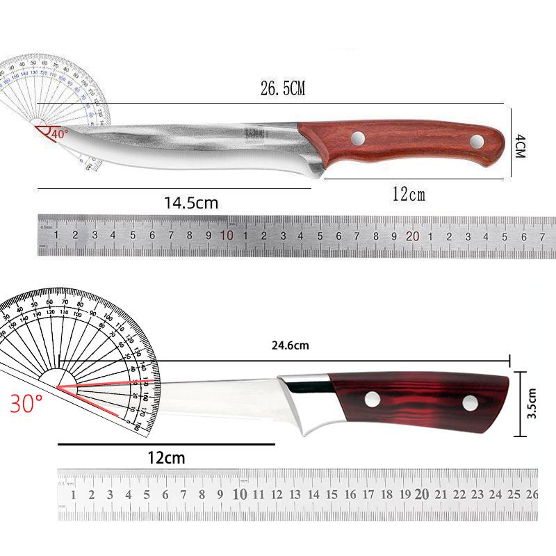 High-quality boneless knives, kitchen chef's Japanese kitchen knives, butchers' knives for slaughtering pigs, cattle and sheep