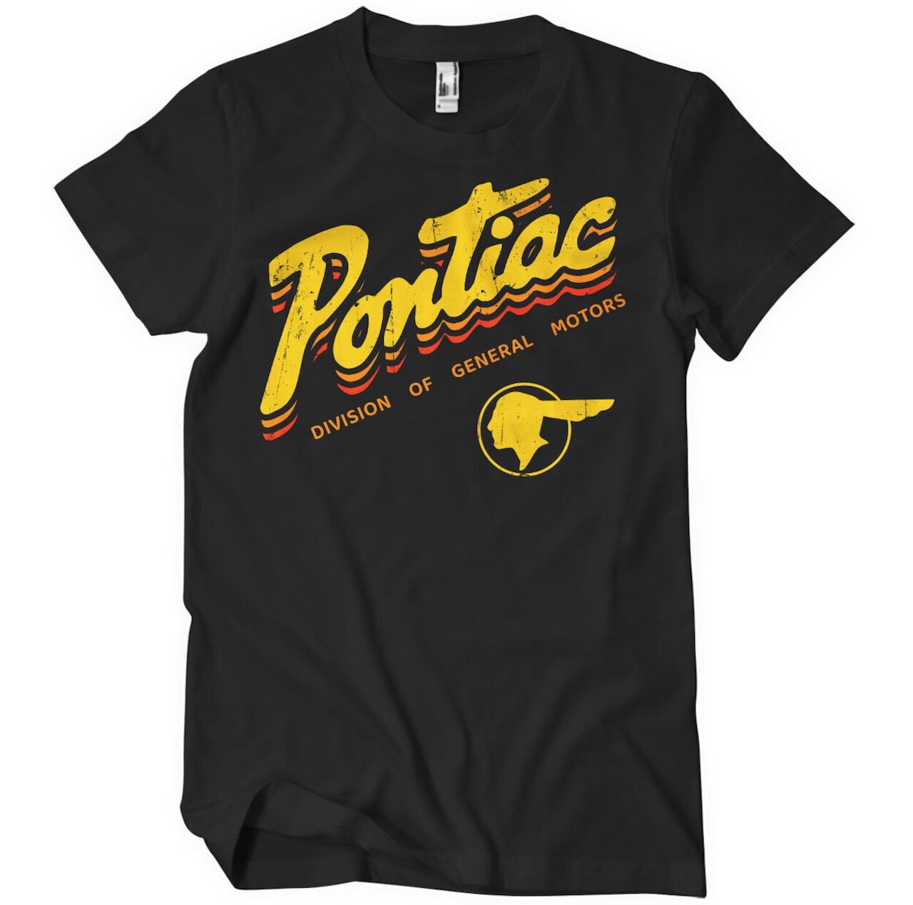 Officially Licensed Pontiac Division Of General Motors Men S T-Shirt S-5XL S