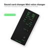 New Voice Changer Mini Portable 8 Voice Changing Modulator Adjustable Voice Amplifier Sound Card for PS4 Xbox IPad iPhone Laptop