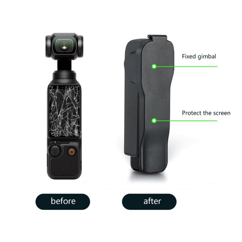 Gimbals Camera Cover for Pocket 3 Lens Caps Front Visioning Sensoring Protector AntiScratch Dustproof Bumper