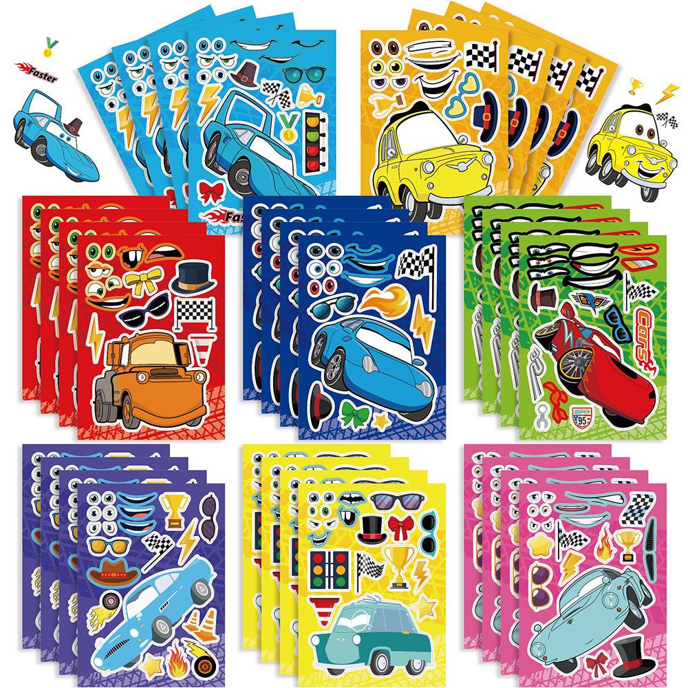 Decorazioni per Festa di Compleanno di Saetta McQueen Cars Bicchieri di Carta Piatti Bomboniere Sacchetti Regalo Souvenir Adesivi Braccialetti Portachiavi