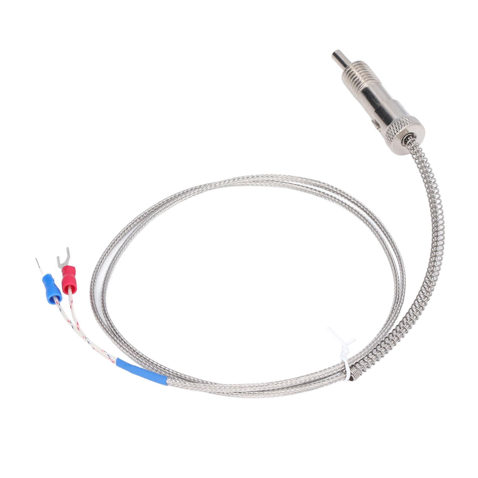 

Термопара типа K, никель-кремниевая пружина сжатия, термопара для датчика температуры M12 1 м