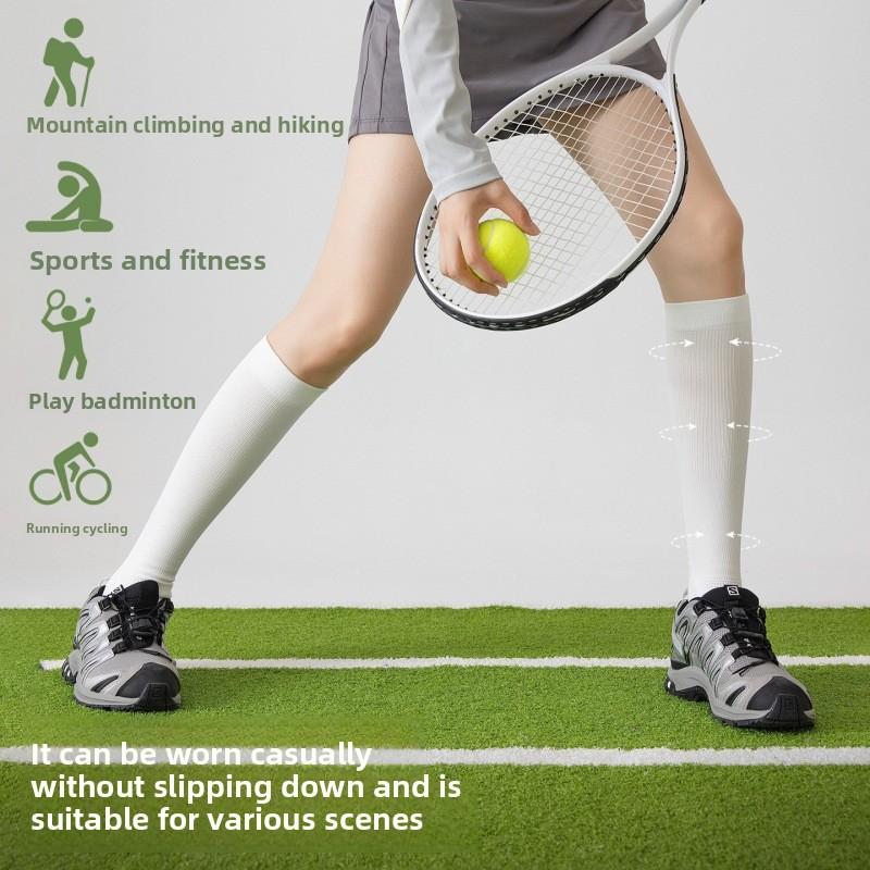 Exercise Pressure Leg Stockings Children's Towel Honeycomb Bottom Breathable and Sweat-absorbent Fitness Running Yoga Long Tube Socks