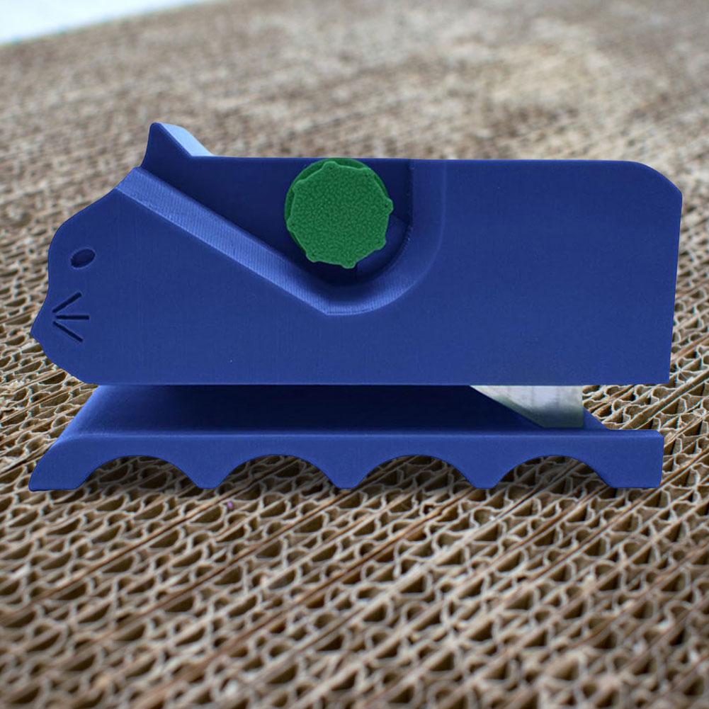 Cardboard Cutter for Cat Scratching Board 3D Printed Card Board Cutter Creative Box Cardboard Tool Handheld Cardboard Scratcher