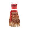 (100cm) Vestidos Moana Niñas Niños Disfraz Cosplay Vestido Princesa Vaiana Niños Fiesta de Carnaval Disfraz de Fantasía Hawaiano Adulto Disfraz Disney