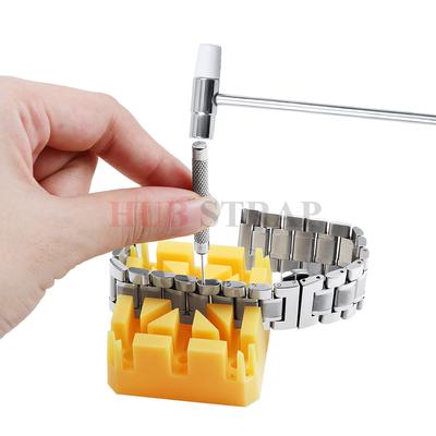 Watch Repair Tool Set Watch Link Band Slit Strap Bracelet Chain Pin Remover Adjuster Tool Kit for Professional Watchmaker