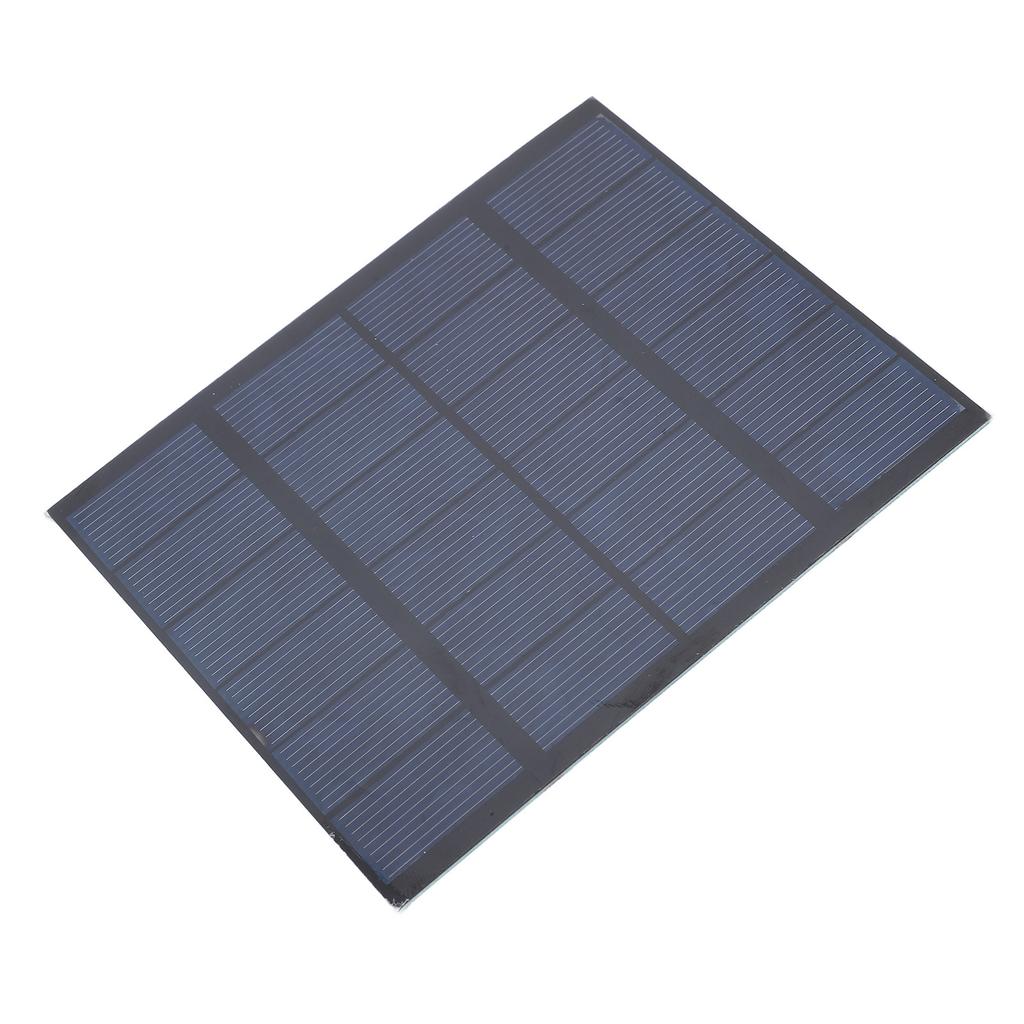 1.5W 6V Solar Panel Polysilicon PET Laminated Board Small Portable Solar Charging Panel for Home Commercial Industrial