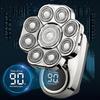 Bawldy Pro Head Shaver, 6-in-1 Detachable Head Shavers with 9D Floating Blade Heads, IPX7 Waterproof, Intelligent LED Display, Rechargeable Cordless