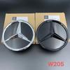 1pcs Front Grille Star Logo Badge Mirror Bottom 3D ABS Logo for Amg W205 W176 W212 W218 C117 CLA GLA CLS GLC Class