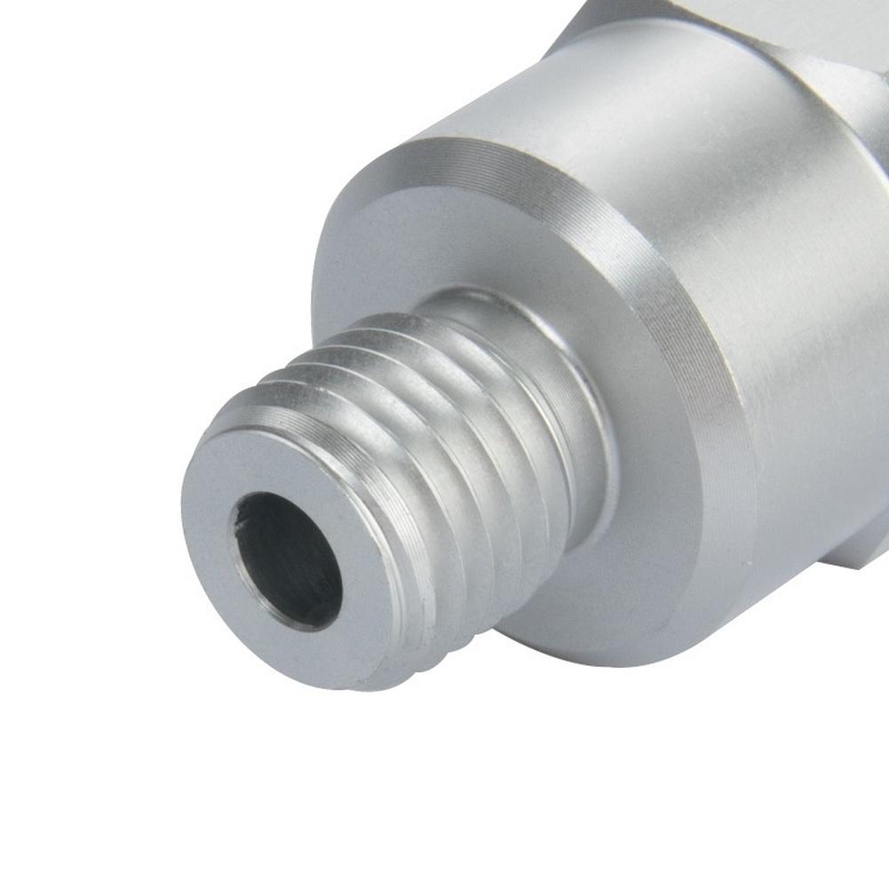 Aluminum Hydraulic Sensor Adapter for Automotive Cooling Water Temperature with Precise M12x15 Thread and 3/8 NPT Thread