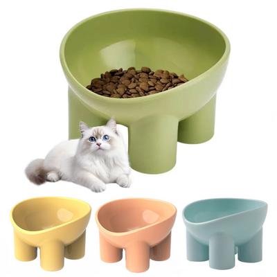 Raised Pet Food Bowl Anti-Slip Dog Cat Dish Anti Vomiting Elevated Pet Bowl for Indoor Pet Food Water Feeder