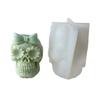 Large Halloween Skull Silicone Mold Halloween Decoration Gypsum Plaster Molds
