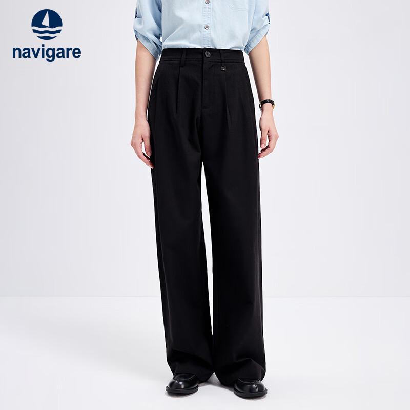 Navigare Women's Loose Wide-Leg Pants