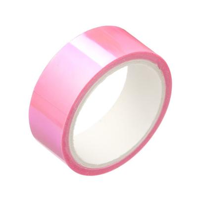 Mirror Wrapping Waterproof Graphic Tape Removable Decorative Holographic Rainbow Stationery Adhesive Tapes School Supplies.