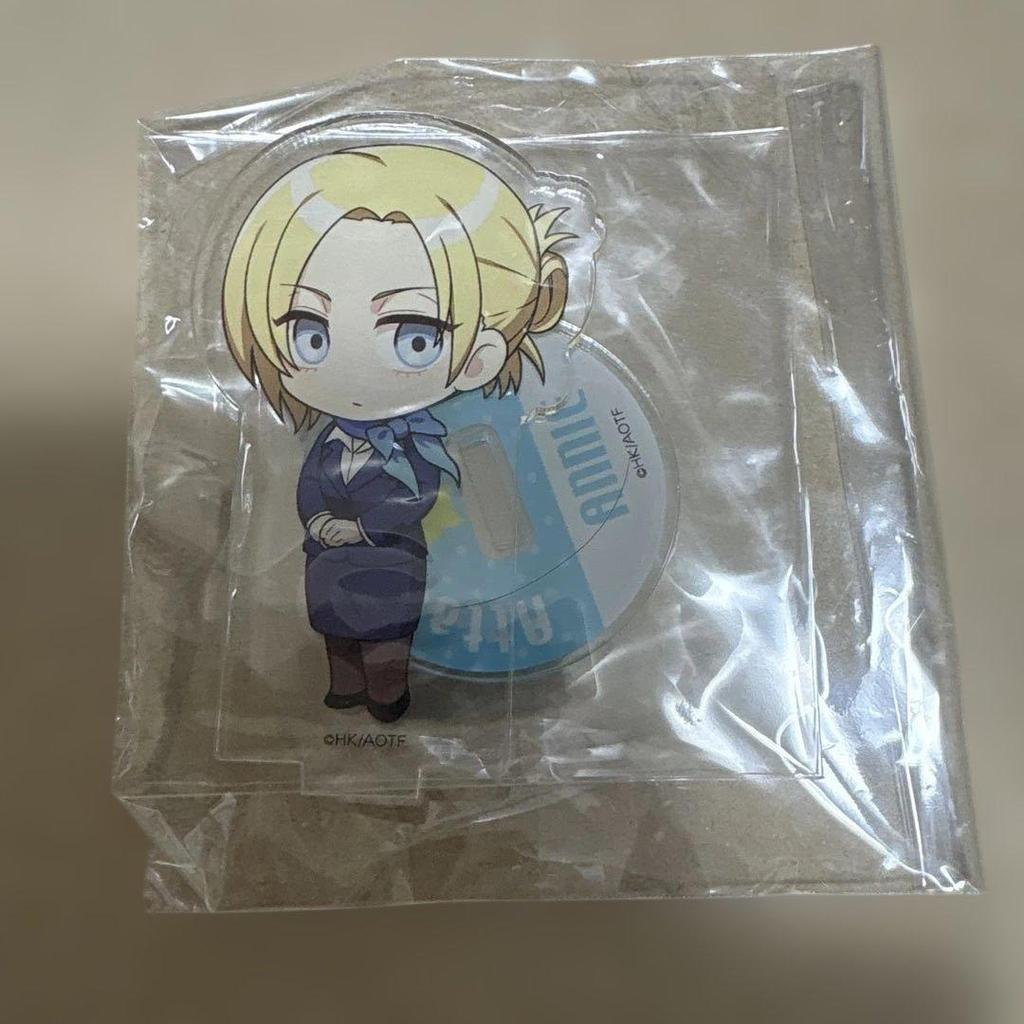 Used Attack on Titan Princess Cafe Acrylic Stand Ani