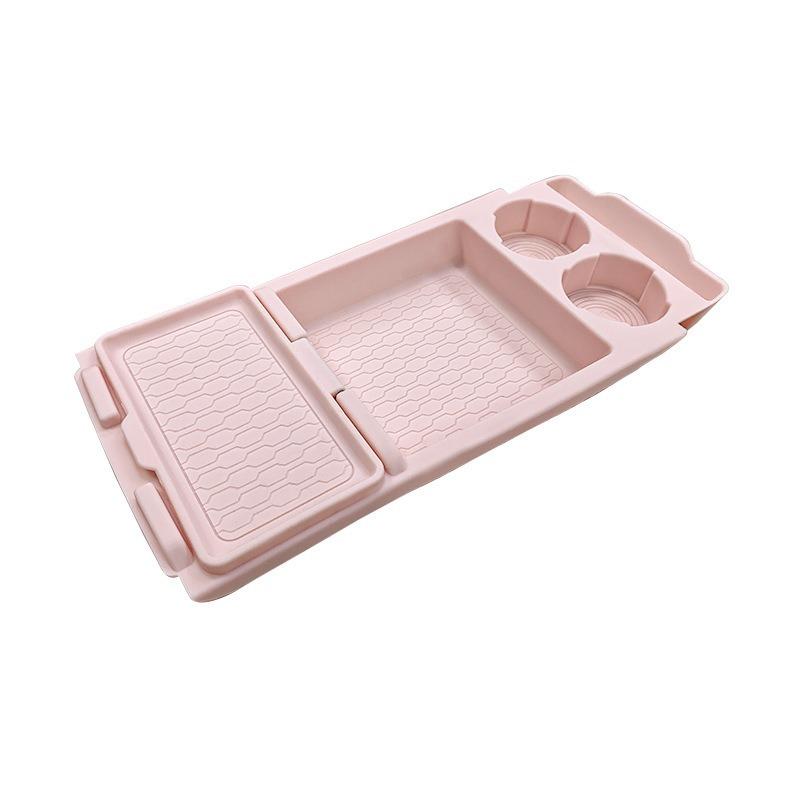 For Geely EX2 Car Central Control Lower Silicone Storage Box Glasses Storage Tray Anti Scratch Anti Slip Interior Accessories