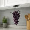 2Pcs Space Saving Under-Cabinet Banana Hanger Strong Load-bearing Utensil Storage Hook  Kitchen