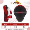 ZHENGTU Boxing Kick Punching Boxing Martial and Mitts, Mitts, Mitts, Gloves, Arts, Karate, Practice, Exercise, (Black Red)