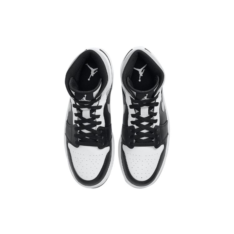 Air Jordan 1 Mid White Shadow Men Sneakers Grey 554724-073