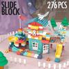 Multifunctional Building Block Table for Kids, Compatible with Large Lego Pieces, Educational Toy for Boys Ages 3-6