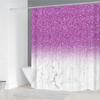 Shiny Dream Printed Shower Curtain Mildew Waterproof Curtain With Hook Bathroom Decorative Curtain 3D Shower Curtains 240*180Cm