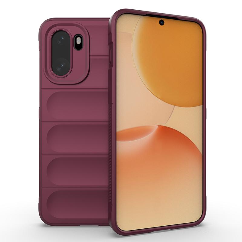 KEYSION Heavy Duty Shockproof Matte Phone Case for OnePlus 15R Anti-skid Soft Silicone Phone Back Cover for OnePlus 1+Ace 6 6T