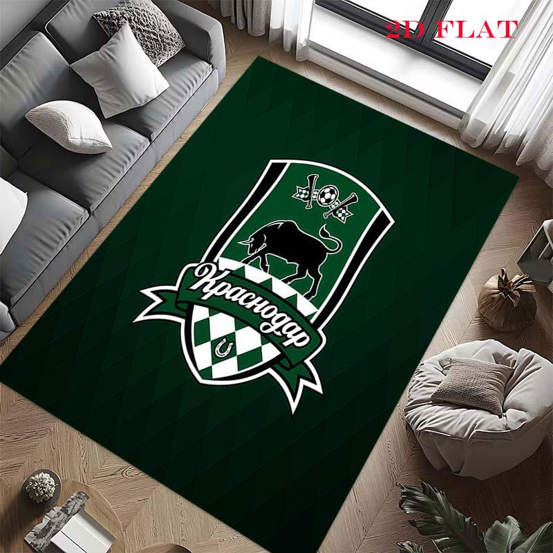 FC Krasnodar Glory Carpet Rug for Living Room Bedroom Home Sofa Decoration,Kids play Nonslip Floor Mat