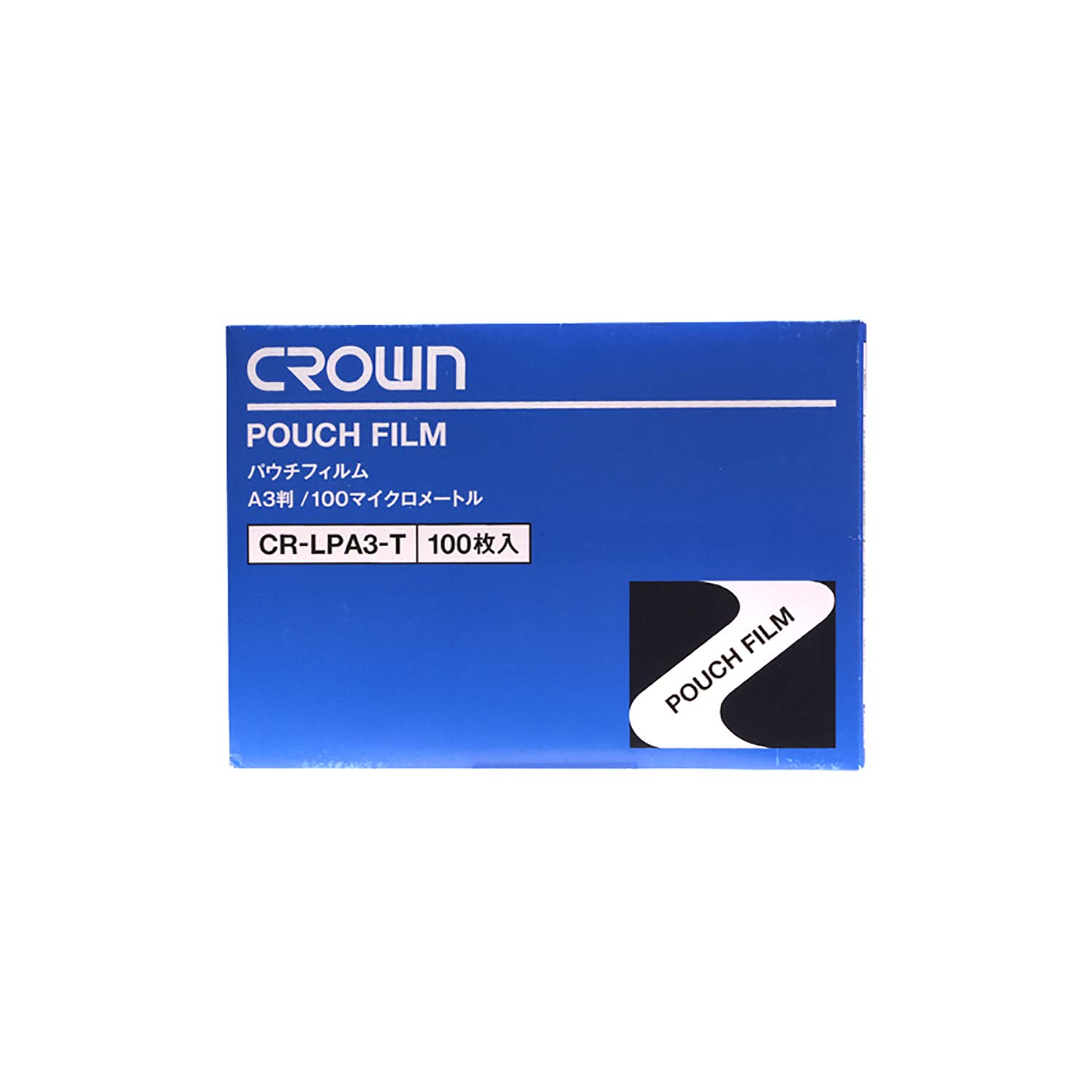 

Crown Pouch Film A3 size 100 sheets CR-LPA3-T