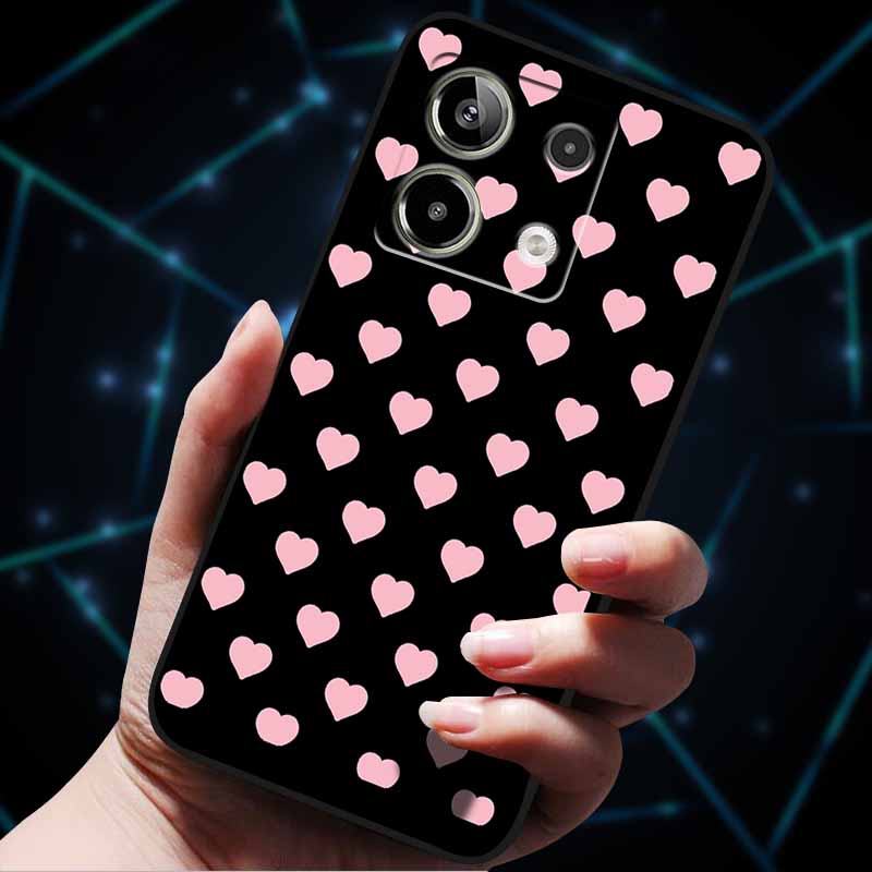 3D Flowers Emboss Fundas For Redmi Note 13 Case Note13Pro 5G Soft Silicone Phone Cases for Redmi Note 13 Pro Plus Back Cover Bag