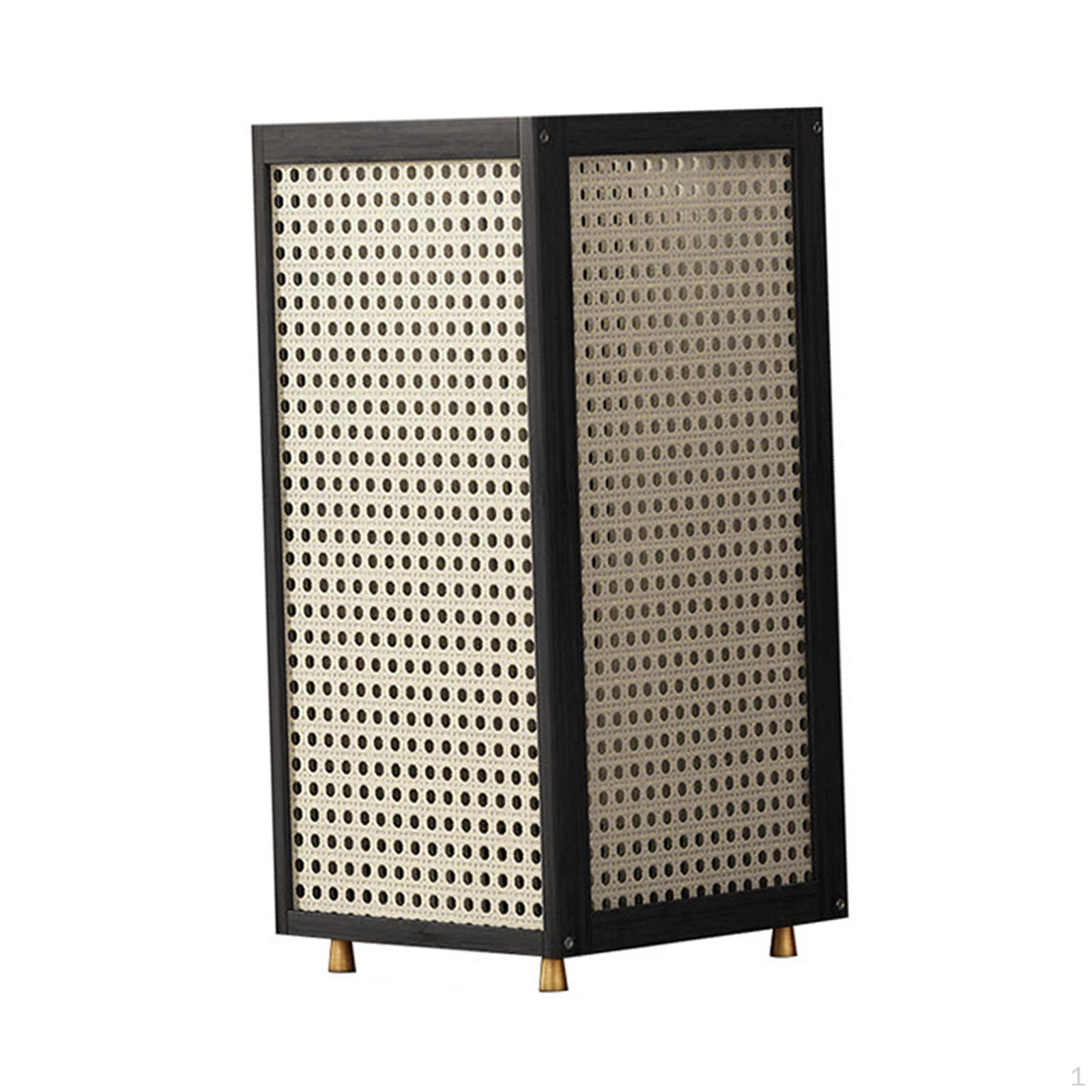 

Bamboo Umbrella Stand Organizer, Freestanding Storage Bucket, Breathable Holder with Removable Water чёрный