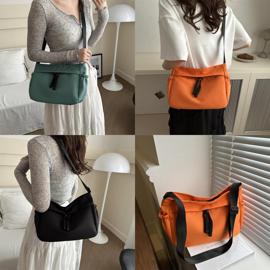 Fashionable Oxford Fabric Single Strap Tote Bag Trendy Street Style 2024