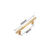 Zinc Alloy Cabinet Door Handle Light Luxurious Solid Antique Kitchen Cupboard Pull High-end Modern Simple Wardrobe Door Handle