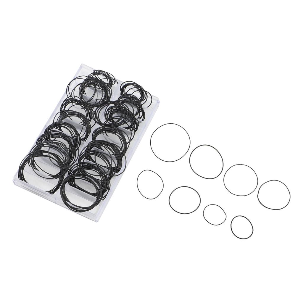 180 ks O-kroužků Těsnění zadního krytu hodinek 18 velikostí Těsnicí kroužek zadního krytu hodinek O-kroužek Gumová podložka pro opravu hodinek