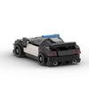Building Block Compatible, Patrol Police Car Small Particles Build Car Model Creative Educational Toys