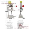 Multifunctionele Mini Tafelboormachine: Precisie Elektrische Boor- en Freesmachine voor Doe-het-zelf Projecten