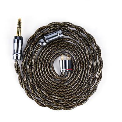 NICEHCK GodDNA Earphone Upgrade 2Pin To Alloy Alloy Copper 7N High Conductivity Copper Dual Shielding Improved Sound Metal Recable, Cable, 0.78mm